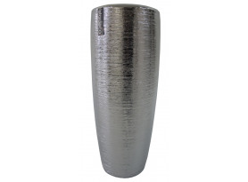 Váza Modern 41 cm, strieborná