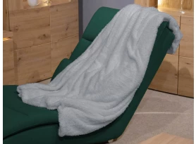 Deka Kuschelteddy 150x200 cm, strieborná