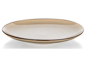 Plytký tanier Palas 27 cm, krémový