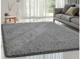 Koberec Fluffy Shaggy 160x220 cm, šedý