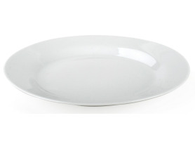 Plytký tanier Blanca 24 cm, biely