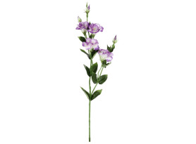 Umelý kvet Eustoma 80 cm, fialová