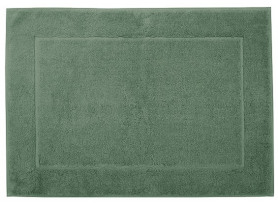 Froté kúpeľňová predložka Ma Belle 67x120 cm, zelená pínia