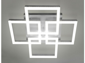 Stropné LED osvetlenie Neron, štvorce, 4 svietidlá