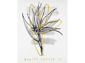 Obraz na plátne Abstrakcia Beauty Within Us, 40x50 cm