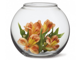 Sklenená váza Globe, 16,4 cm
