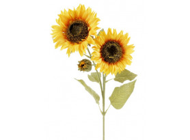 Umelá kvetina Slnečnica 65 cm, žltá