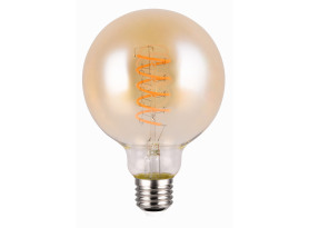 Žiarovka LED-LM E27, G95, 4 W, 200 lm