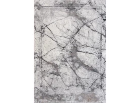 Koberec Itea 160x230 cm, šedo-biely mramor