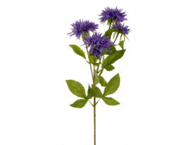 Umelá kvetina Astra 70 cm, modrá