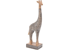 Dekoračná soška Žirafa, 31 cm