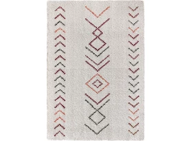 Koberec Boho Indian 80x150 cm, biely