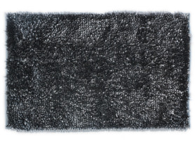 Kúpeľňová predložka Ella 50x80 cm, tmavo šedá