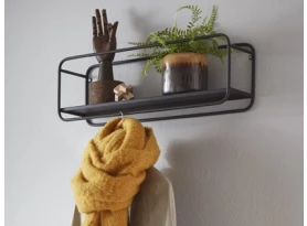Nástenná polica s tyčou Birmingham