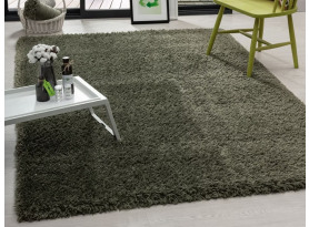 Eko koberec Floki 60x110 cm, tmavo zelený