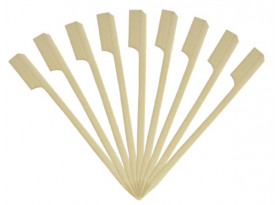 Ihlice na jednohubky (100 ks) 9 cm, bambus