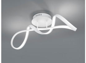 Stropné LED osvetlenie Perugie 60 cm, biele