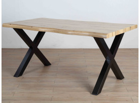 Jedálenský stôl Anette 160x90 cm, divoký dub