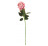 Umelá kvetina Ruža 52 cm, svetlo ružová