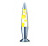 Lávová lampa Lava R50071116, žltá