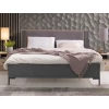 Posteľ s úložným priestorom Almo 160x200 cm, dub estana/antracit