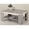 Konferenčný stolík Tim, šedý beton/biely