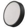 Stropné/nástenné LED osvetlenie Nexxo 22,5 cm, čierne okrúhle