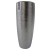 Váza Modern 41 cm, strieborná