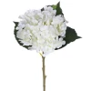 Umelá kvetina Hortenzia 50 cm, biela