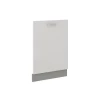 Predný panel na vstavanú kuchynskú umývačku Bianka ZM,60 cm,biely lesk