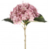 Umelá kvetina Hortenzia 50 cm, ružová