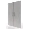 Sada nízkych dverí (2 ks) Lift, bielený smrekovec