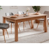 Rozkladací jedálenský stôl Bergen 160x90 cm, dub artisan