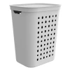 Kôš na bielizeň Jona 55 l, biely