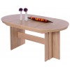 Rozkladací jedálenský stôl Romy 160x90 cm, dub sonoma