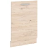 Predný panel pre vstavanú kuchynskú umývačku riadu Bordeaux, 60 cm, dub bordeaux