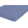 Napínacie prestieradlo Jersey Castell 140x200 cm, modré