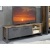 TV skrinka Prime, vintage optika dreva