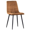 Jedálenská stolička Velvet, hnedá camel látka